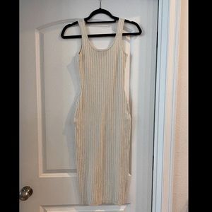 Ribbed Fitted Dress